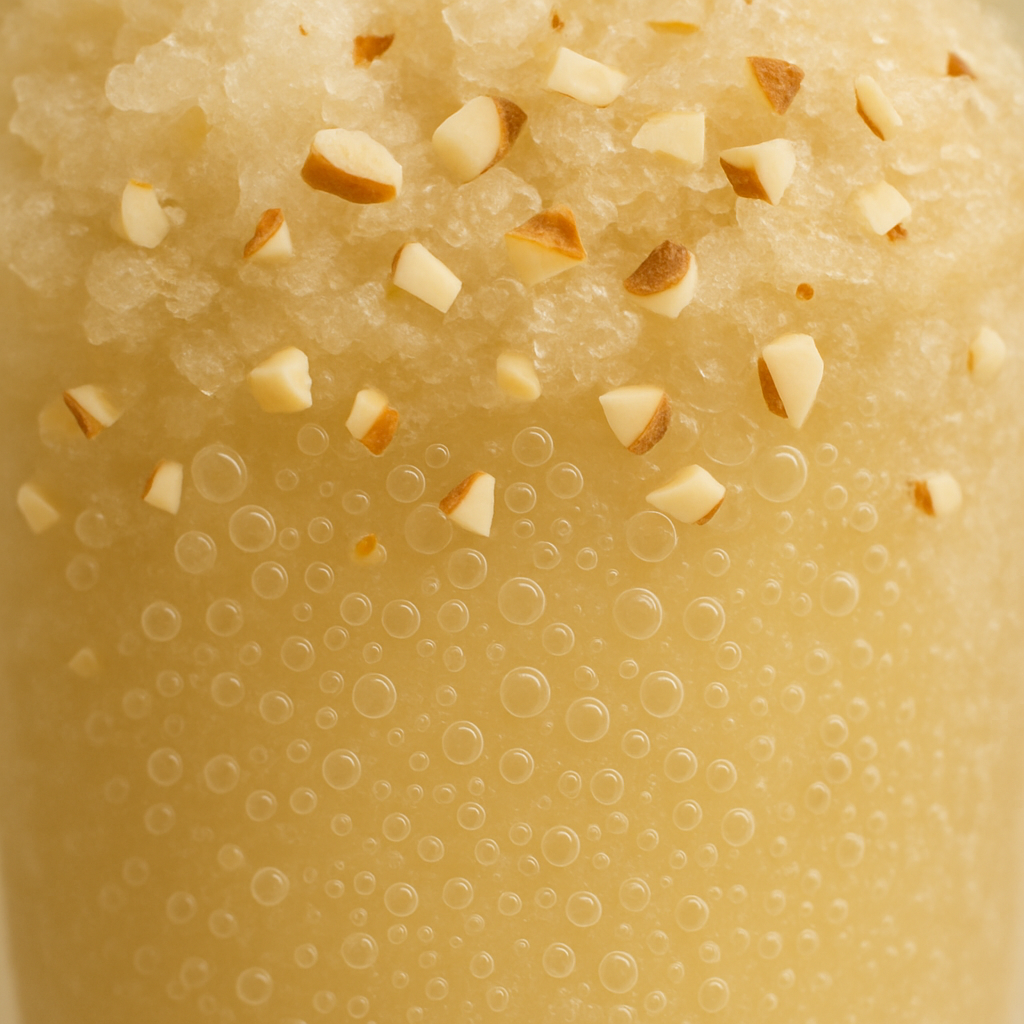 Granizado de Horchata de almendras refrescante en San Pedro del Pinatar