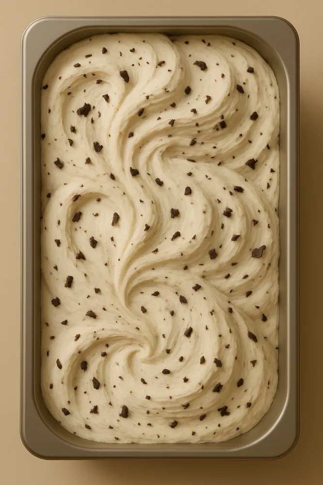 Helado de Stracciatella artesanal en Lo Pagán