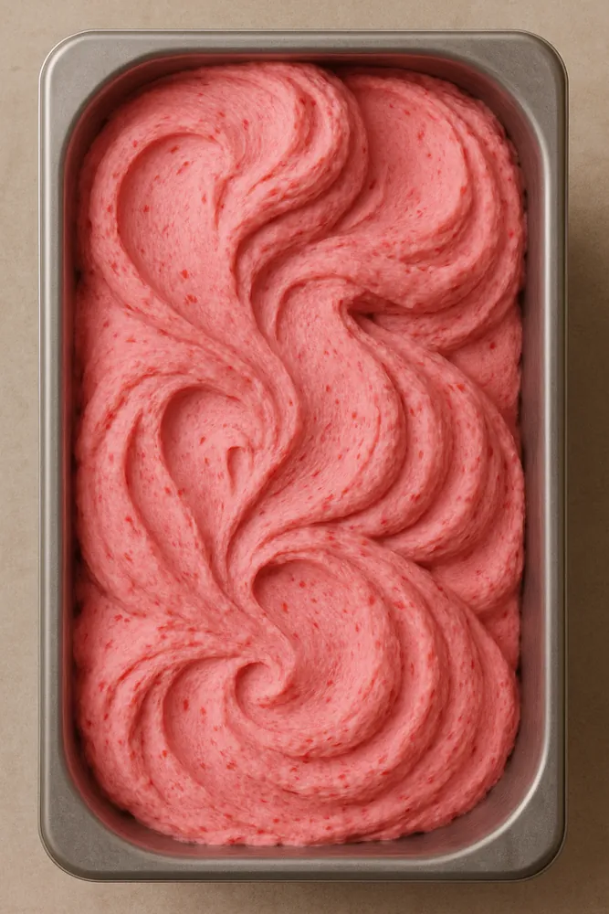 Helado de Fresa artesanal en Lo Pagán